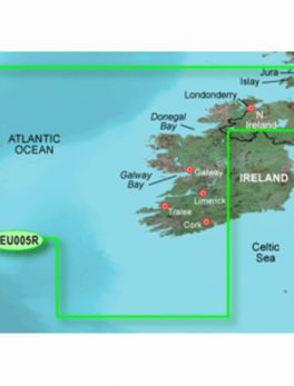 Garmin BlueChart g3 Vision HD - VEU005R - Ireland, West Coast - microSDSD
