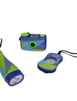 Discovery Kids 3-Piece Adventure Kit with Compass, Flashlight, and Binocular