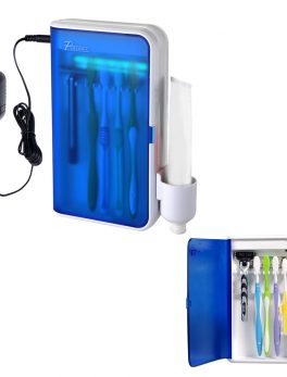 Pursonic UV Ultraviolet Family Toothbrush Sanitizer Sterilizer Cleaner with AC Adapter