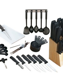 Gibson Home Total Kitchen 41-Piece Cutlery Combo Set
