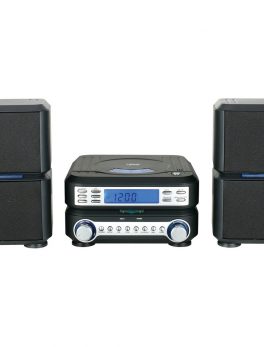Naxa Digital CD Micro System with AM/FM Stereo Radio