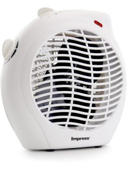 Impress Dual Setting Fan Heater with Adjustable Thermostat