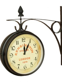 Kensington Station Double Side clock (Large)