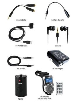 Naxa 10 in 1 Accessory Kit for iPod and iPhone