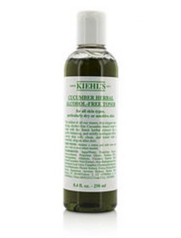 Kiehl's Cucumber Herbal Alcohol-free Toner ( Dry Or Sensitive Skin )--250ml/8.4oz For Women