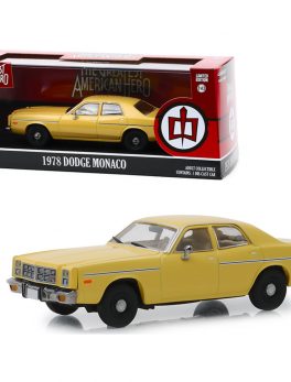1978 Dodge Monaco Yellow The Greatest American Hero (1981-1983) TV Series 1/43 Diecast Model Car by Greenlight 86555