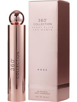 Perry Ellis 360 Collection Rose Eau De Parfum Spray 3.4 Oz For Women