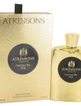 Oud Save The King By Atkinsons Eau De Parfum Spray 3.3 Oz For Men