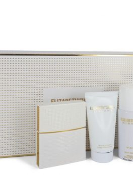 Nirvana White By Elizabeth And James Gift Set -- 1 Oz Eau De Parfum Spray + 1.7 Oz Body Lotion + 1.3 Oz Dry Shampoo For Women
