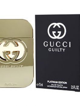 Gucci Guilty Platinum Edt Spray 2.5 Oz For Women