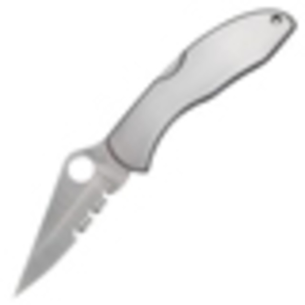 Spyderco Delica 4 Folder 2.88 in Comboedge Stainless Handle