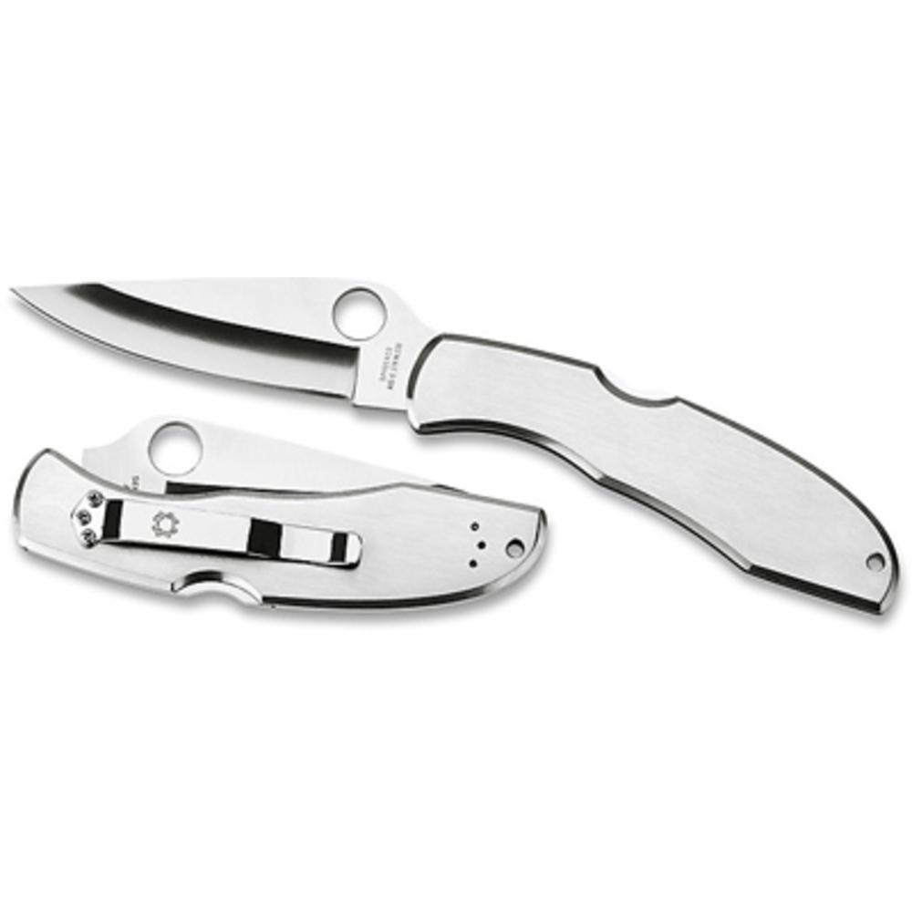 Spyderco Endura 4 Folder 3.75 in Serrated Stainless Handle