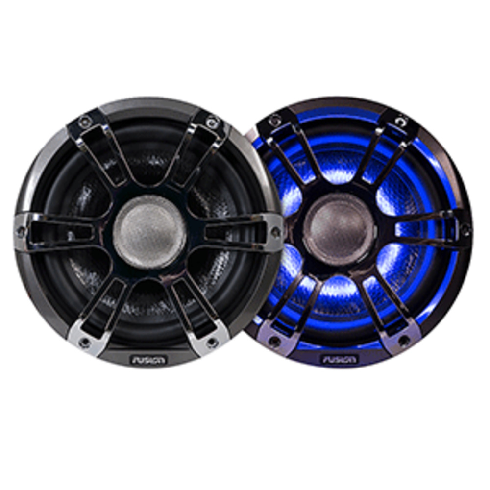 FUSION FL88SPC Signature Series Speakers 8.8" Sport Grill - (Pair) Chrome