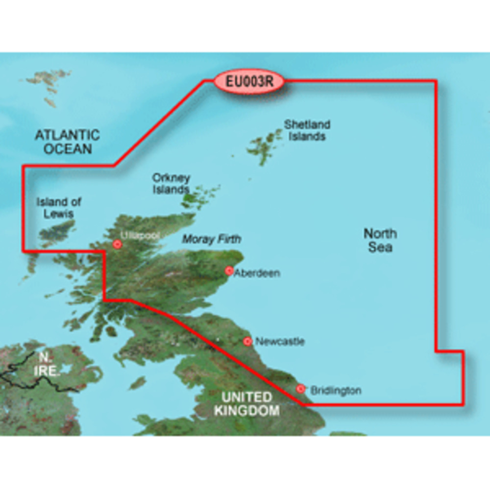Garmin BlueChart g3 HD - HXEU003R - Great Britain Northeast Coast - microSD/SD