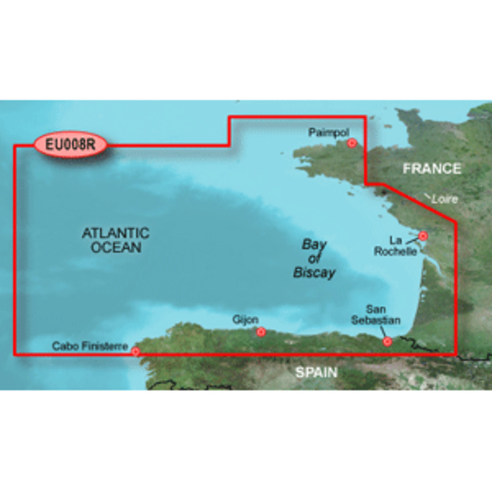Garmin BlueChart g3 HD - HXEU008R - Bay of Biscay - microSD/SD