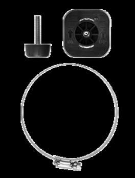Garmin Panoptix LiveScope LVS12 Trolling Motor Barrel Mount