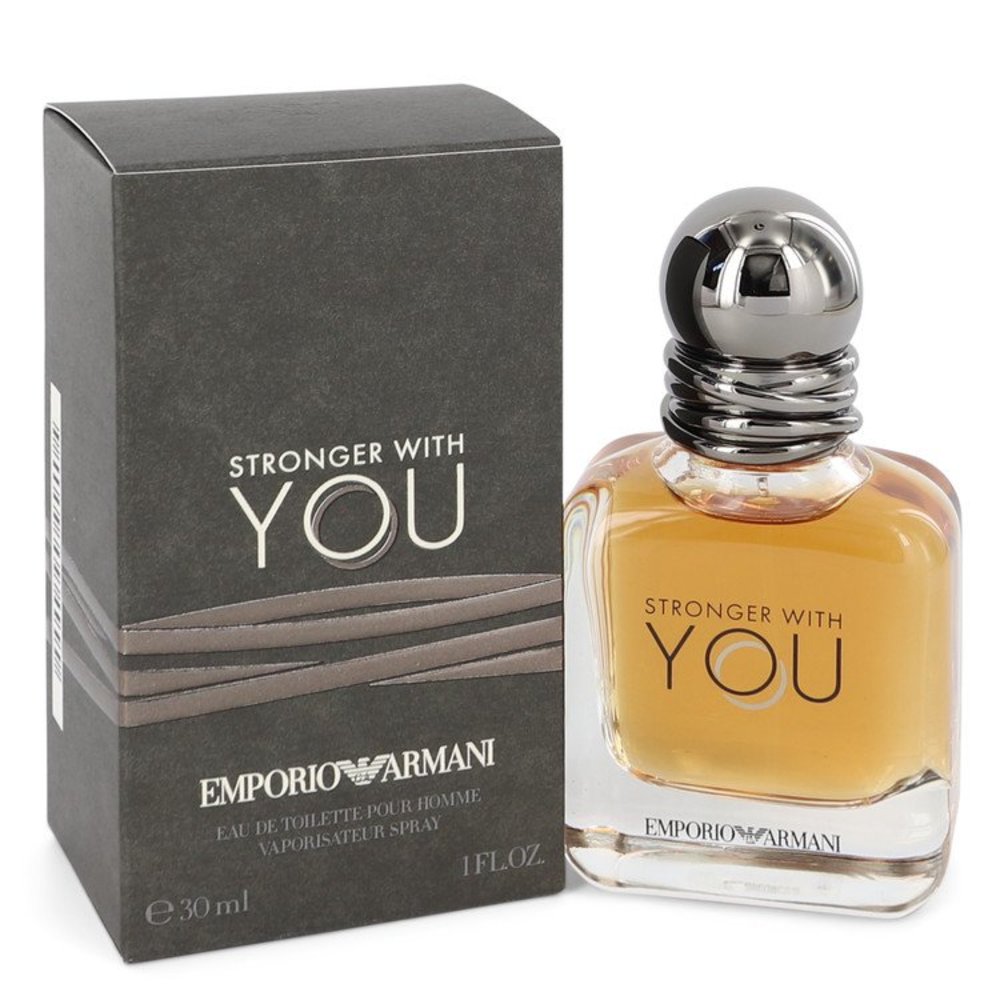 Stronger With You By Giorgio Armani Eau De Toilette Spray 1 Oz For Men