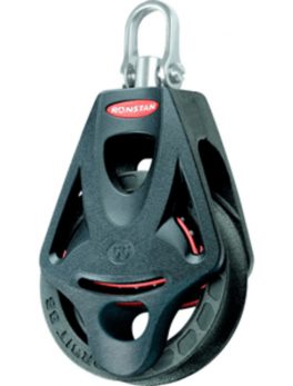 Ronstan Series 55 Ball Bearing Orbit Block and #153; - Single - Becket - Swivel Head