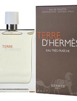Terre D'hermes Eau Tres Fraiche Edt Spray 4.2 Oz For Men