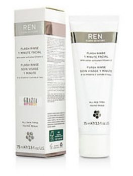 Ren Flash Rinse 1 Minute Facial --75ml/2.5oz For Women
