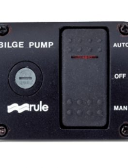 Rule Deluxe 3-Way Lighted Rocker Panel Switch