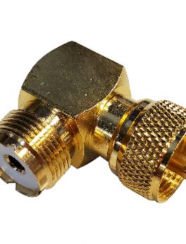 Shakespeare Right Angle Connector - PL-259 to SO-239 Adapter