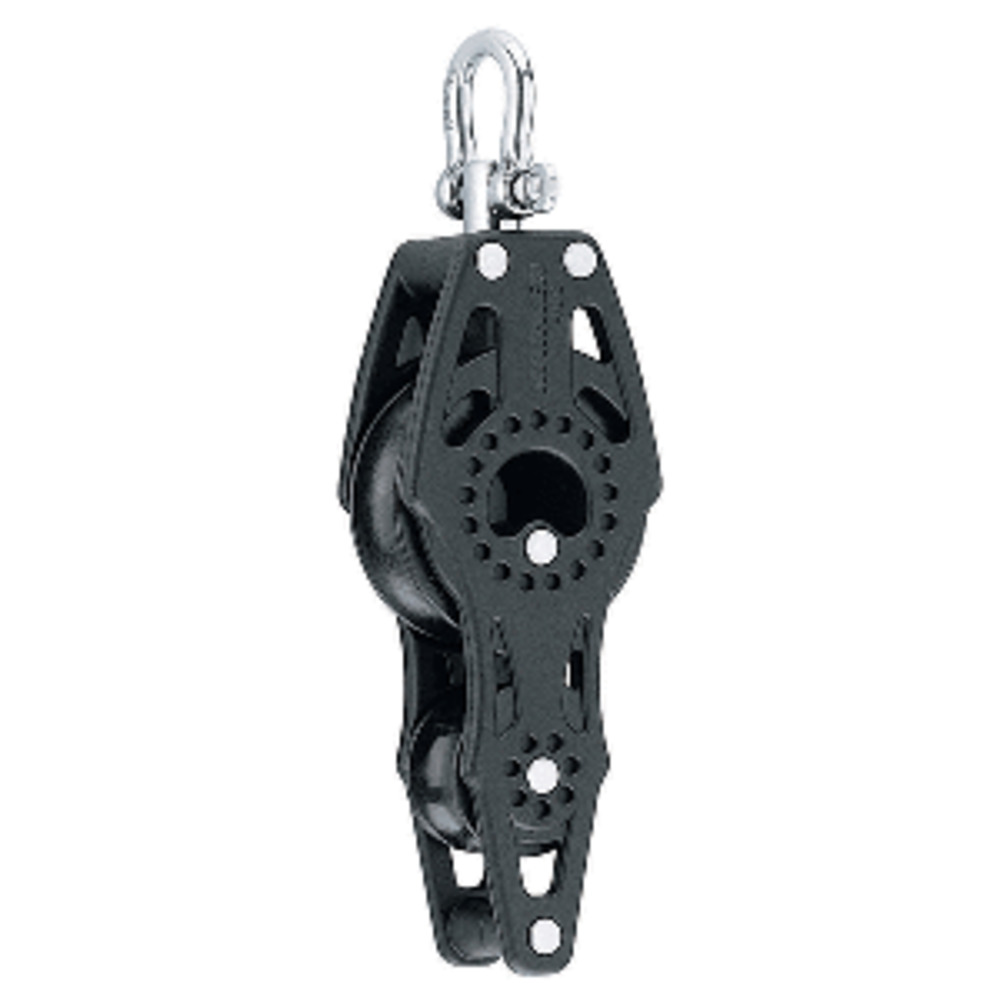 Harken 40mm Carbo Air Fiddle Block w/Swivel and amp; Becket