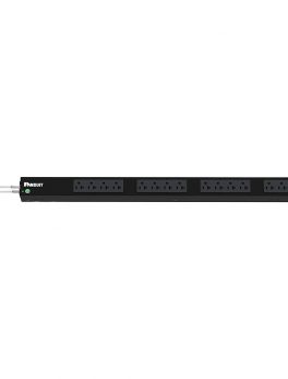 Panduit P16B07M 16x5-20R 120V 20A Single Phase 5-20P Vertical Basic PDU