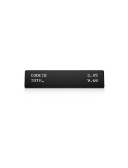 HP Retail Integrated 2x20 Display White 3GS18AA