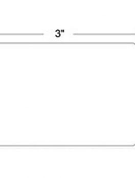 Epson AT1L-30020 Thermal Label - 3 Width x 2 Length - 600/Roll - 50 Pack
