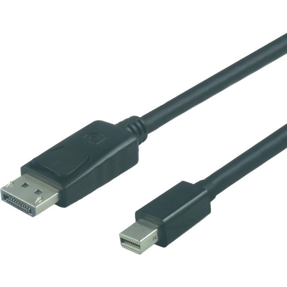 VisionTek Mini DisplayPort to DisplayPort 2M Active Cable (M/M) - 6.56 ft DisplayPort A/V Cable for Monitor, Projector, Audio/Video Device - First End: 1 x DisplayPort Male Digital Audio/Video - Second End: 1 x Mini DisplayPort Male Digital Audio/Video