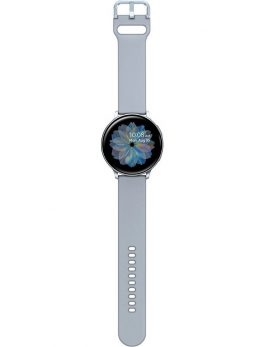 Samsung Galaxy Watch Active2 (44mm), Cloud Silver (Bluetooth) - Wrist - Accelerometer, Barometer, Gyro Sensor, Heart Rate Monitor, Ambient Light Sensor - Heart Rate, Steps Taken, Calories Burned, Sleep Quality, Stress1.15 GHz Dual-core (2 Core) - 4 GB - 7