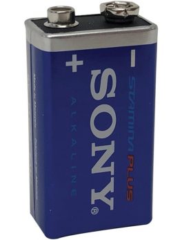 Sony 6AM6B1D STAMINA PLUS 9-Volt Alkaline Battery