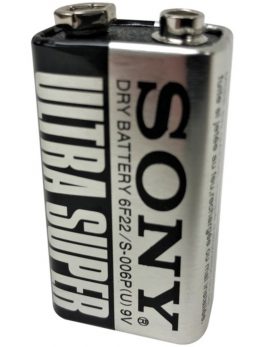 Sony S-006P-B1A 9-Volt Ultra Heavy-Duty Battery