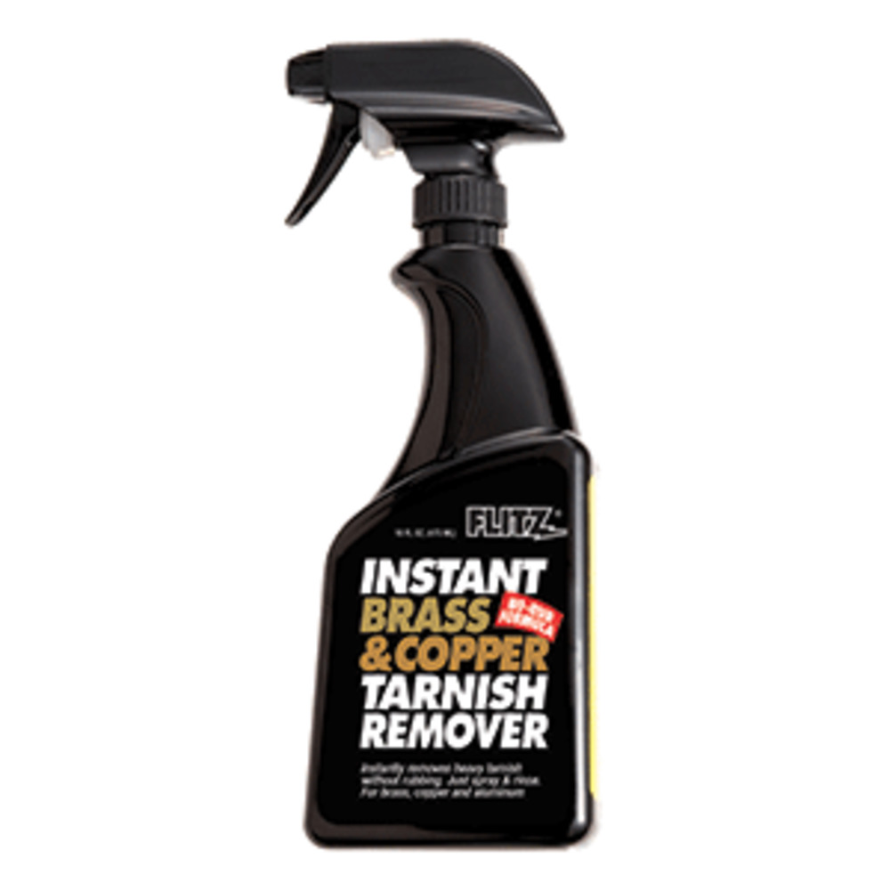 Flitz Instant Brass and Copper Tarnish Remover - 16. oz Spray