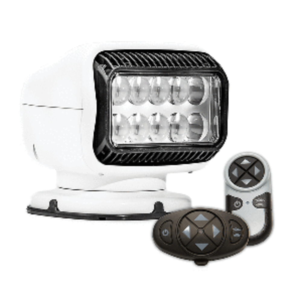 Golight Radioray GT Series Permanent Mount - White LED - Wireless Handheld and amp; Wireless Dash Mount Remotes