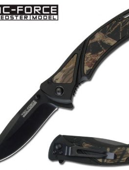 Master Assisted 3.5 in Blade Camo Aluminum Handle