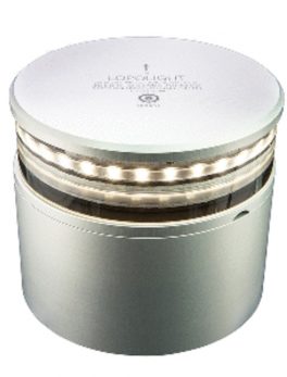 Lopolight 360 and deg; Double Stack Anchor Light - Round Housing - 7M Cable