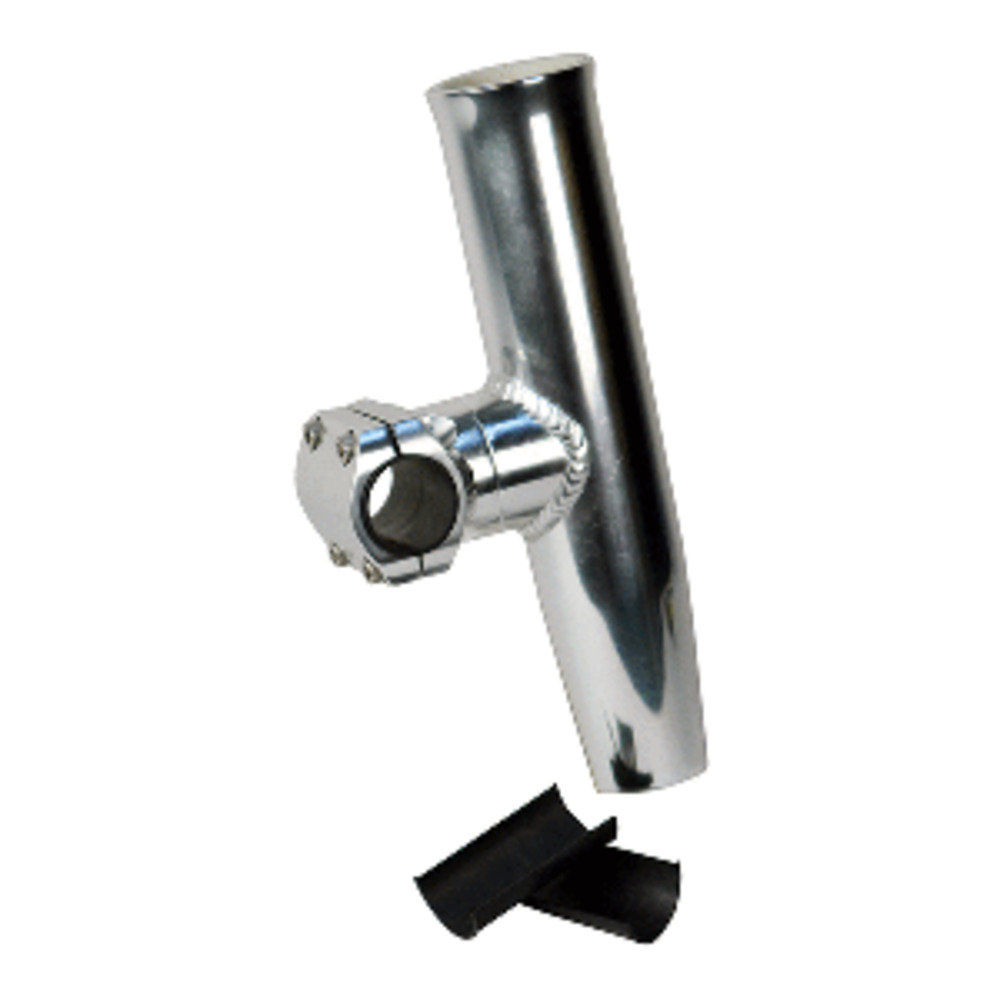 C. E. Smith Adjustable Mid Mount Rod Holder Aluminum 7/8" or 1" w/Sleeve and amp; Hex Key