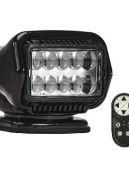 Golight Stryker ST Series Portable Magnetic Base Black LED w/Wireless Handheld Remote