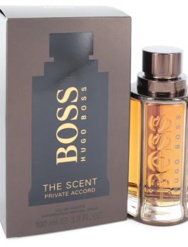 Boss The Scent Private Accord By Hugo Boss Eau De Toilette Spray 3.3 Oz For Men