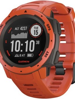 Garmin 010-02064-02 Instinct GPS Watch (Flame Red)