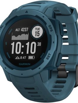 Garmin 010-02064-04 Instinct GPS Watch (Lakeside Blue)