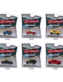 All Terrain Set of 6 pieces Series 9 1/64 Diecast Model Cars by Greenlight 35150SET