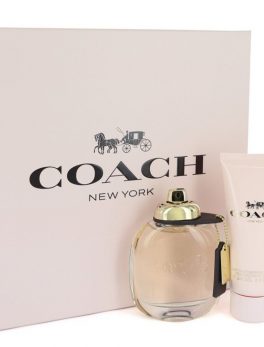 Coach By Coach Gift Set -- 3 Oz Eau De Parfum Spray + .25 Oz Mini Edp Spray + 3.3 Oz Body Lotion For Women