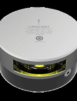 Lopolight 135 and deg; Stern Towing Light - 2nm - Silver Housing - Single Horizontal Mount