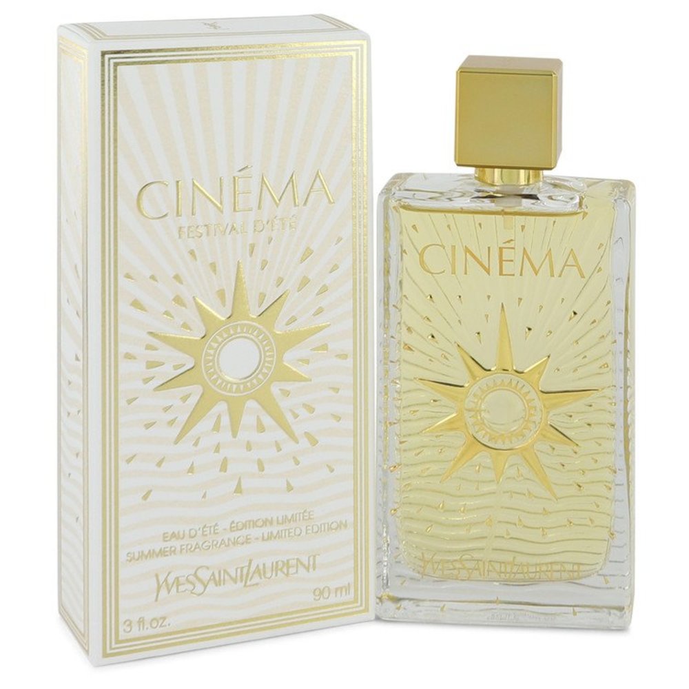Cinema By Yves Saint Laurent Summer Fragrance Eau D'ete Spray 3 Oz For Women