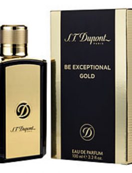 St Dupont Be Exceptional Gold Eau De Parfum Spray 3.3 Oz For Men