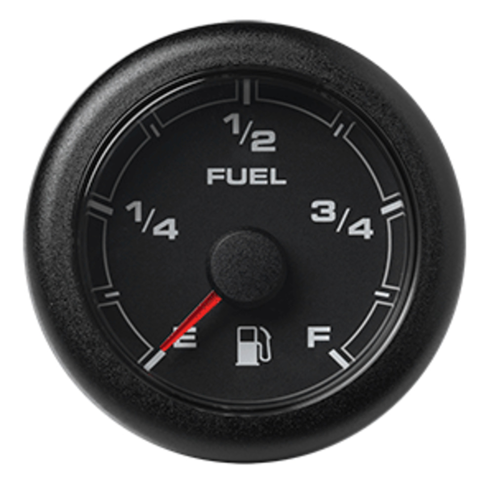 VDO Marine 2-1/6" (52MM) OceanLink Fuel Level Gauge - Black Dial and amp; Bezel
