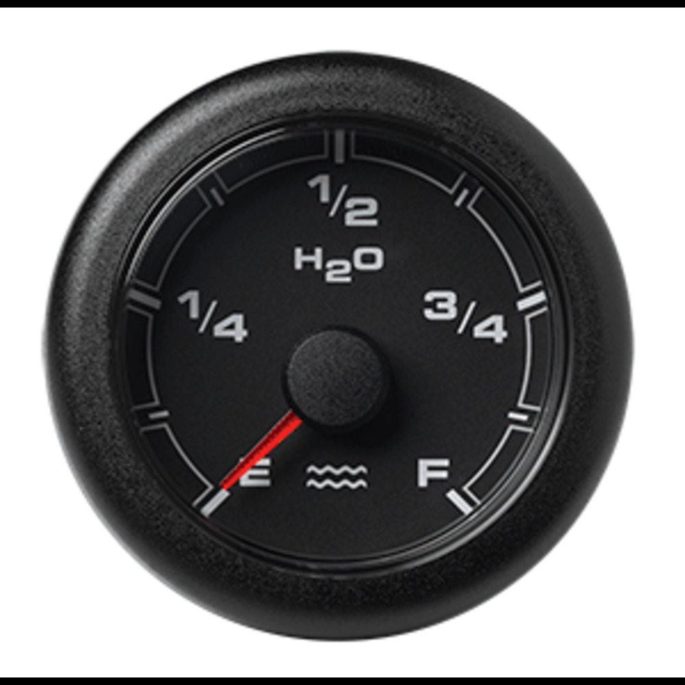 VDO Marine 2-1/16" (52MM) OceanLink Fresh Water Gauge - Black Dial and amp; Bezel